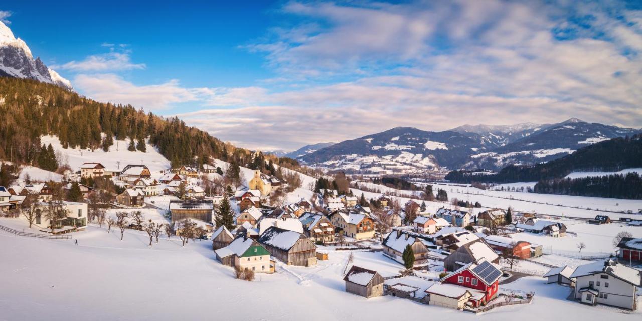 Ferienhaus Schwoellerbauer Sankt Martin am Grimming Esterno foto